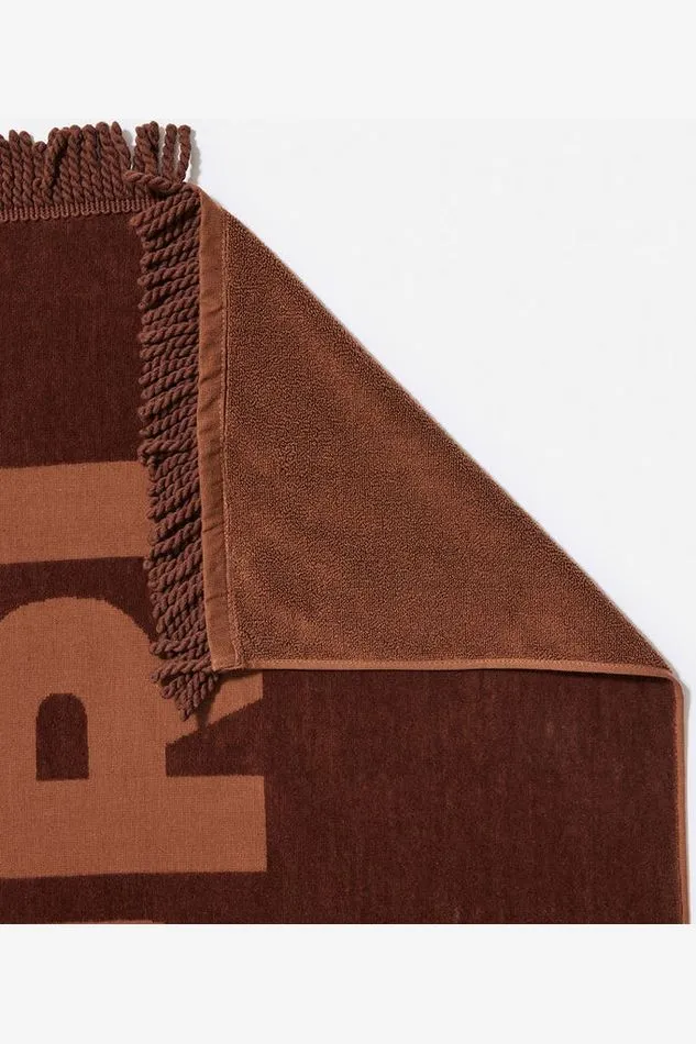 PREMIUM SURF TOWEL - BROWN