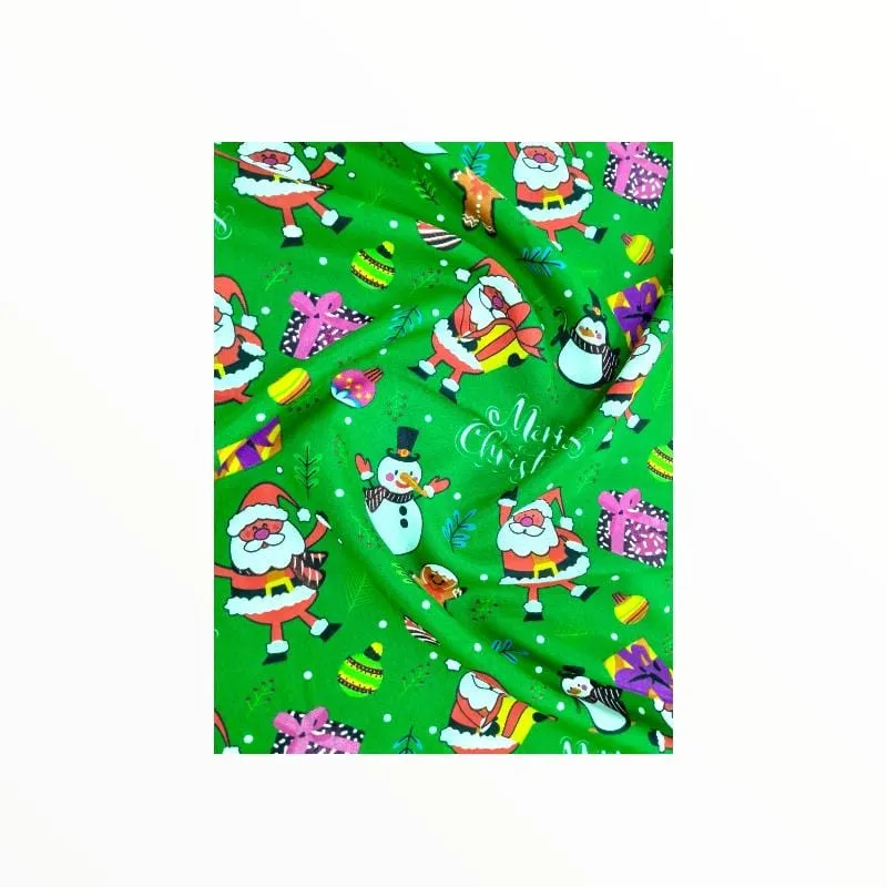 Printed Mini Matt Christmas Design 24 Collection 140 cm