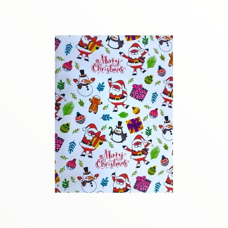 Printed Mini Matt Christmas Design 24 Collection 140 cm