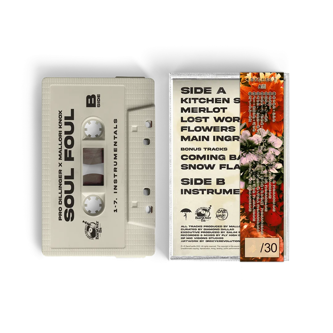 Pro Dillinger x Mallori Knox - Soul Foul (Cassette Tapes With Obi Strips)