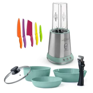 Procesador de alimentos Jade Fusion   Batería Jade Smart   Set de Cuchillos Jade Cook (QRLP)