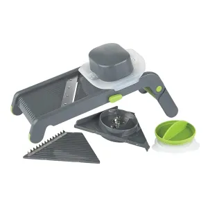 Progressive Compact Mandoline Plastic Gray HGT-21