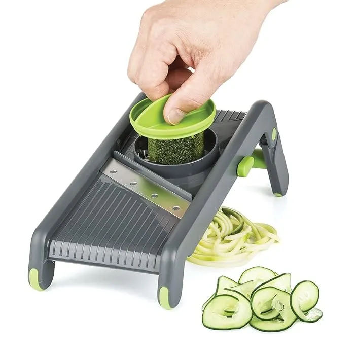 Progressive Compact Mandoline Plastic Gray HGT-21
