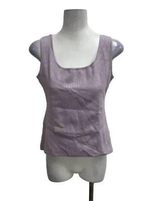 Purple Knit Tank Top OSN