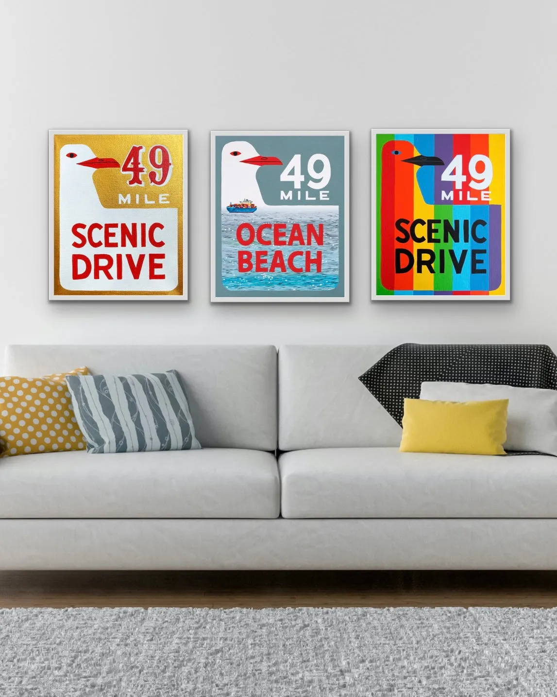 "Ocean Beach" Print