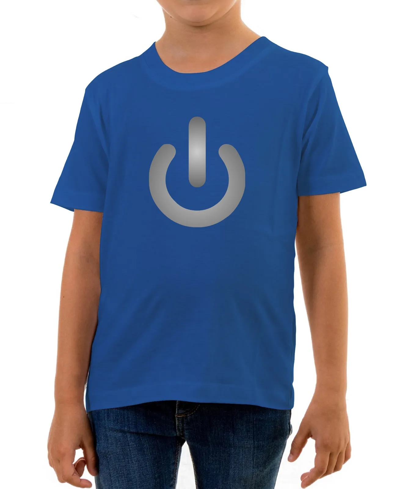 Reality Glitch Power Sign Kids T-Shirt