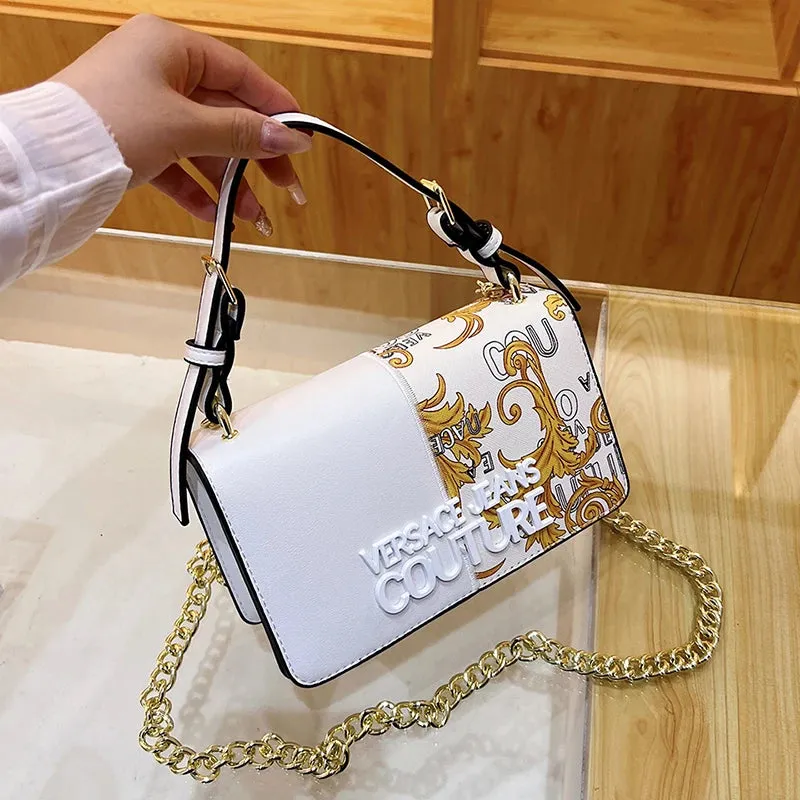 Retro Canvas Underarm Crossbody Bag