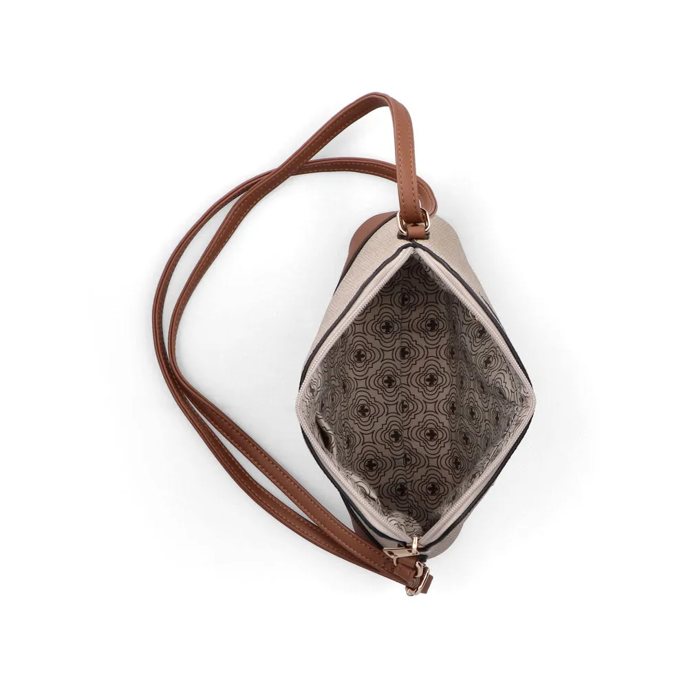 Rieker Classic Shoulder Bag Beige/Tan