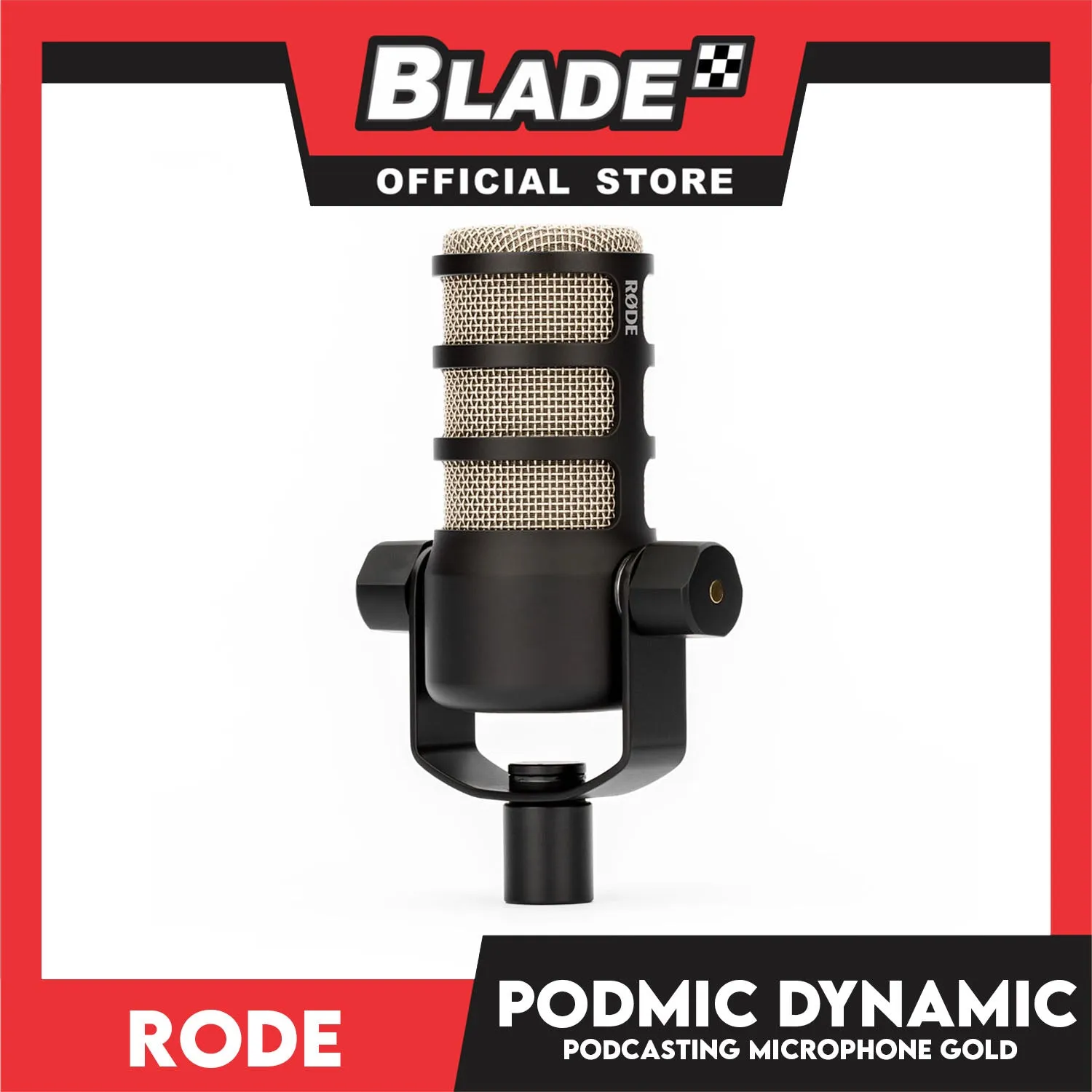 Rode Podmic Dynamic Podcasting Microphone Specifically Used for Speech, Live and Broadcast