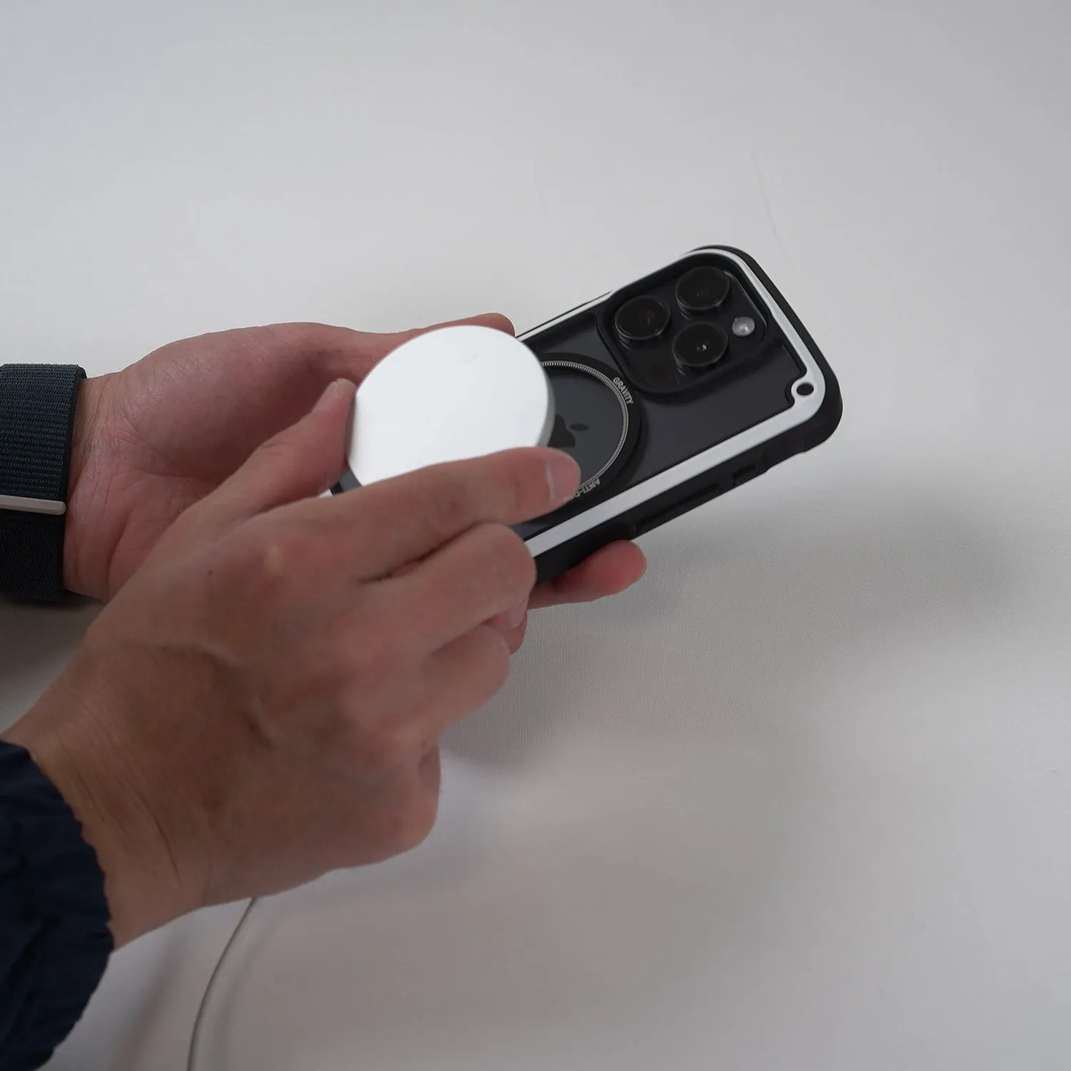 ROOT CO. | ルート　GRAVITY METAL RING  for MagSafe(ブラック)