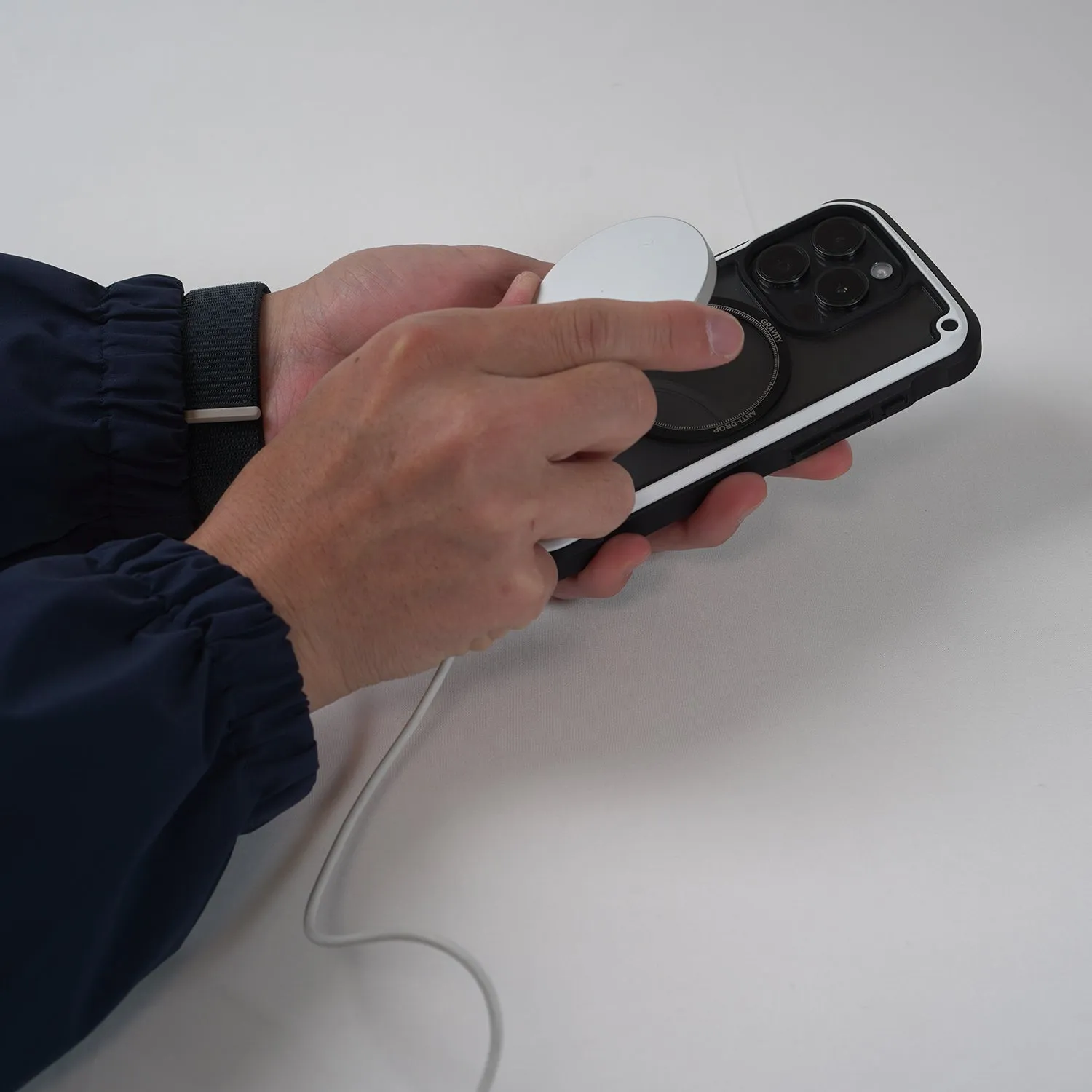 ROOT CO. | ルート　GRAVITY METAL RING  for MagSafe(ブラック)