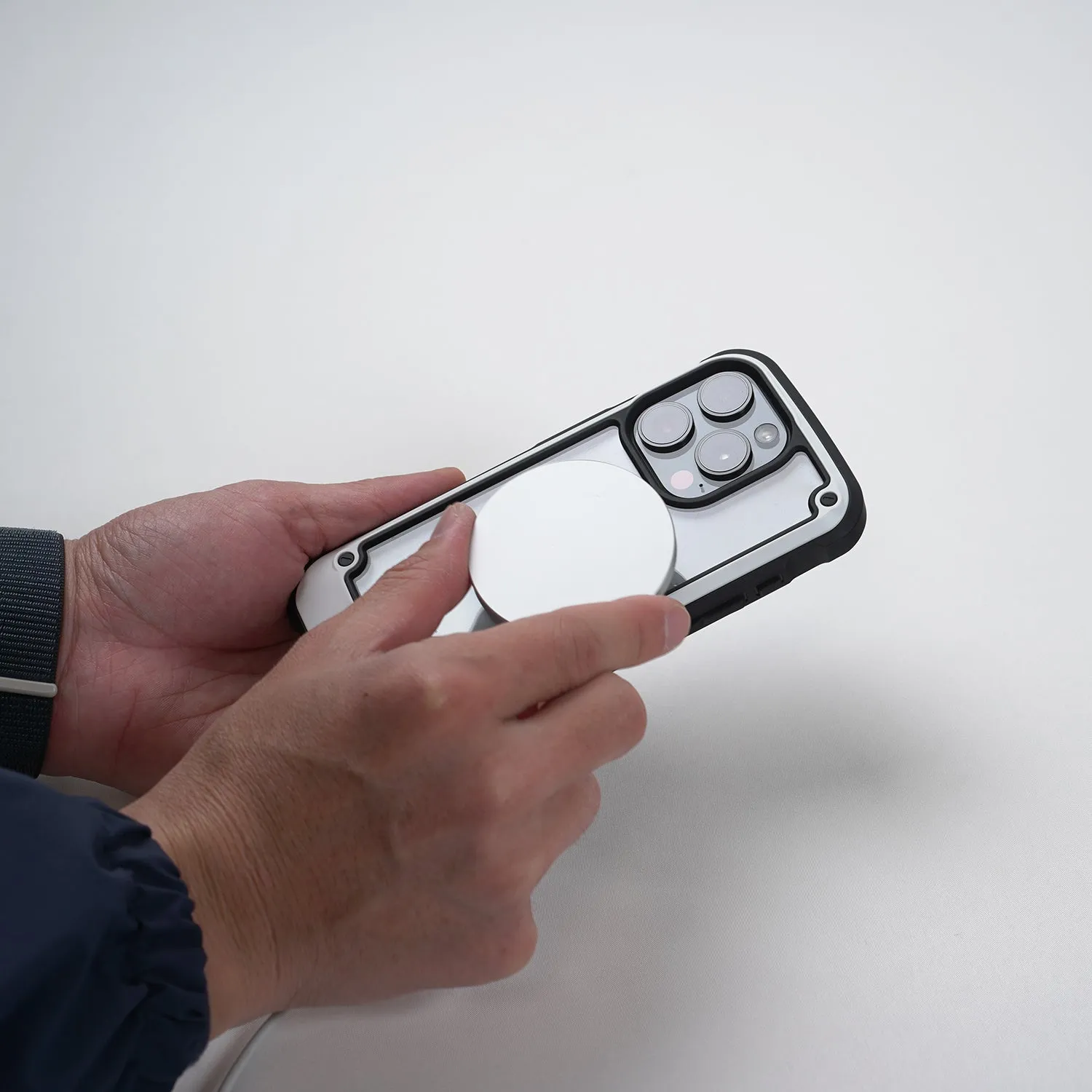 ROOT CO. | ルート　GRAVITY METAL RING  for MagSafe(ブラック)