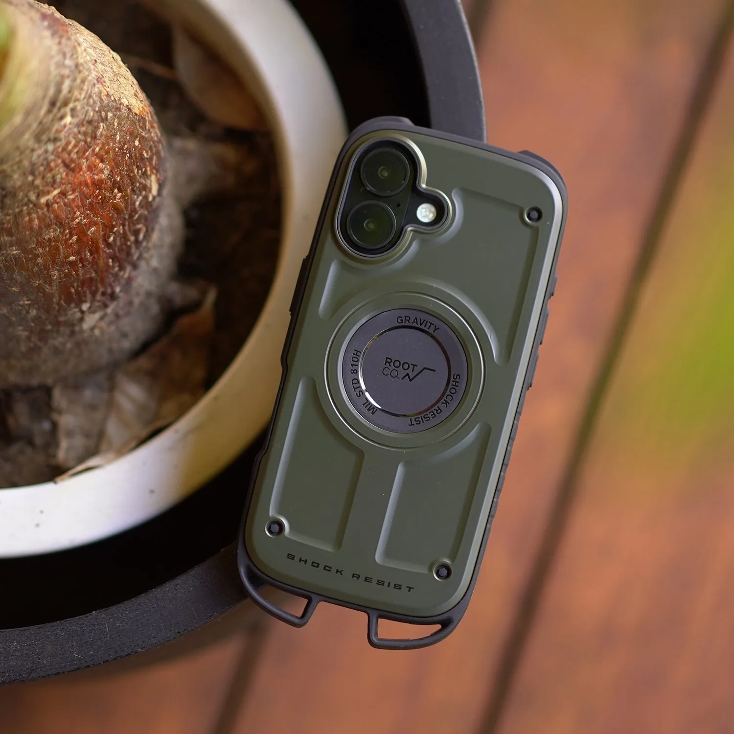 ROOT CO. | ルート　[iPhone16専用]GRAVITY Shock Resist Case Rugged.