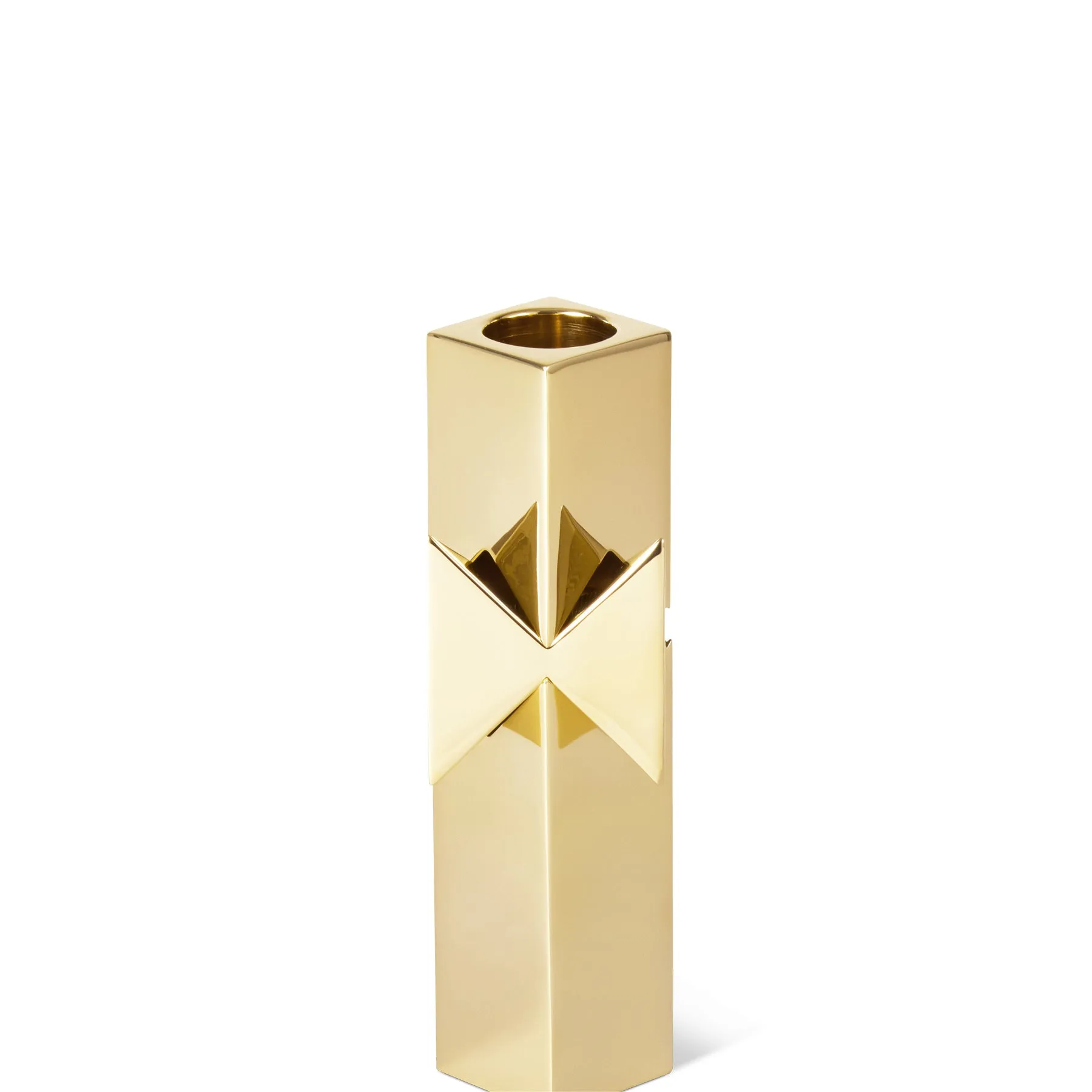 Rosett Brass Candlestick