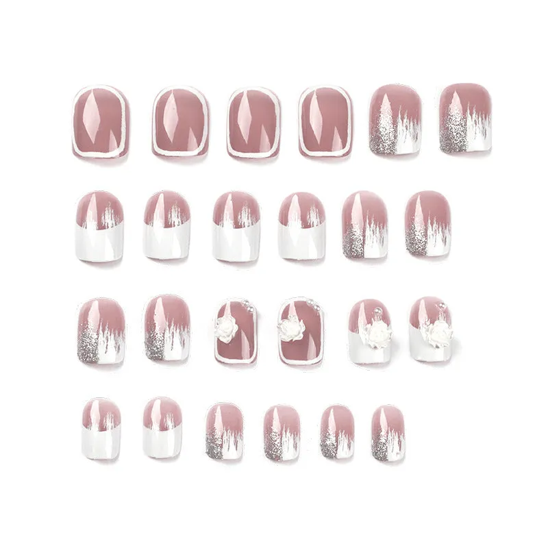 Round Vintage Camellia Pearl