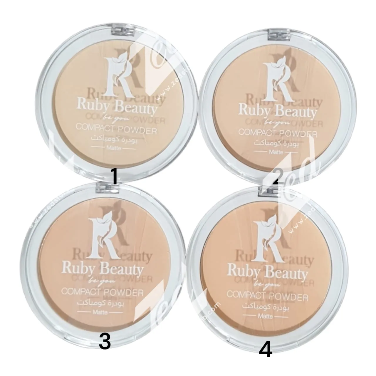 Ruby beauty compact powder RB-4002