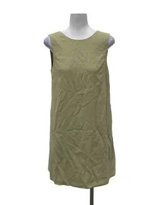 Sage Green Sleeveless Dress OSN