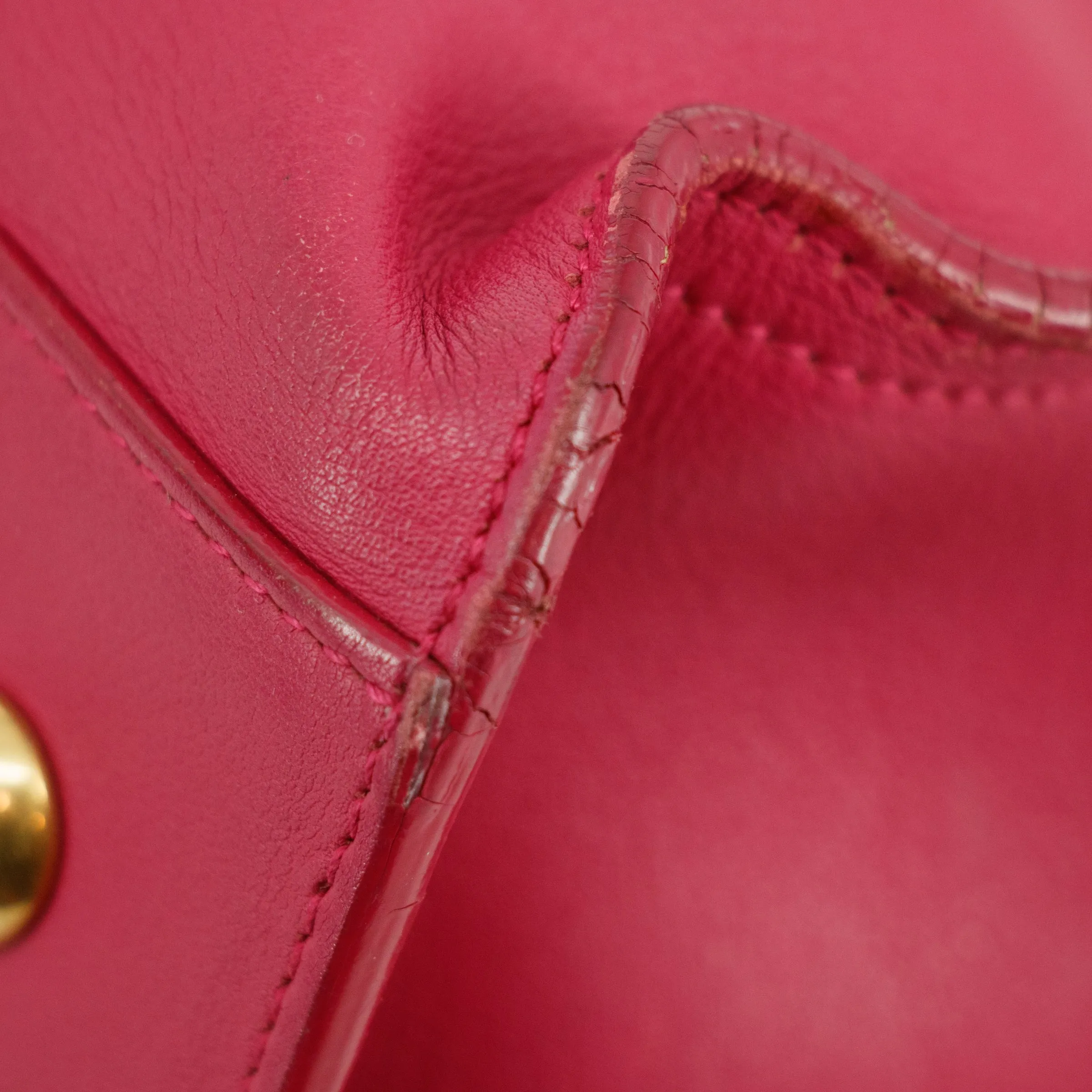 Saint Laurent YSL Iconic Y Cabas Chyc Pink Tote Bag #2743