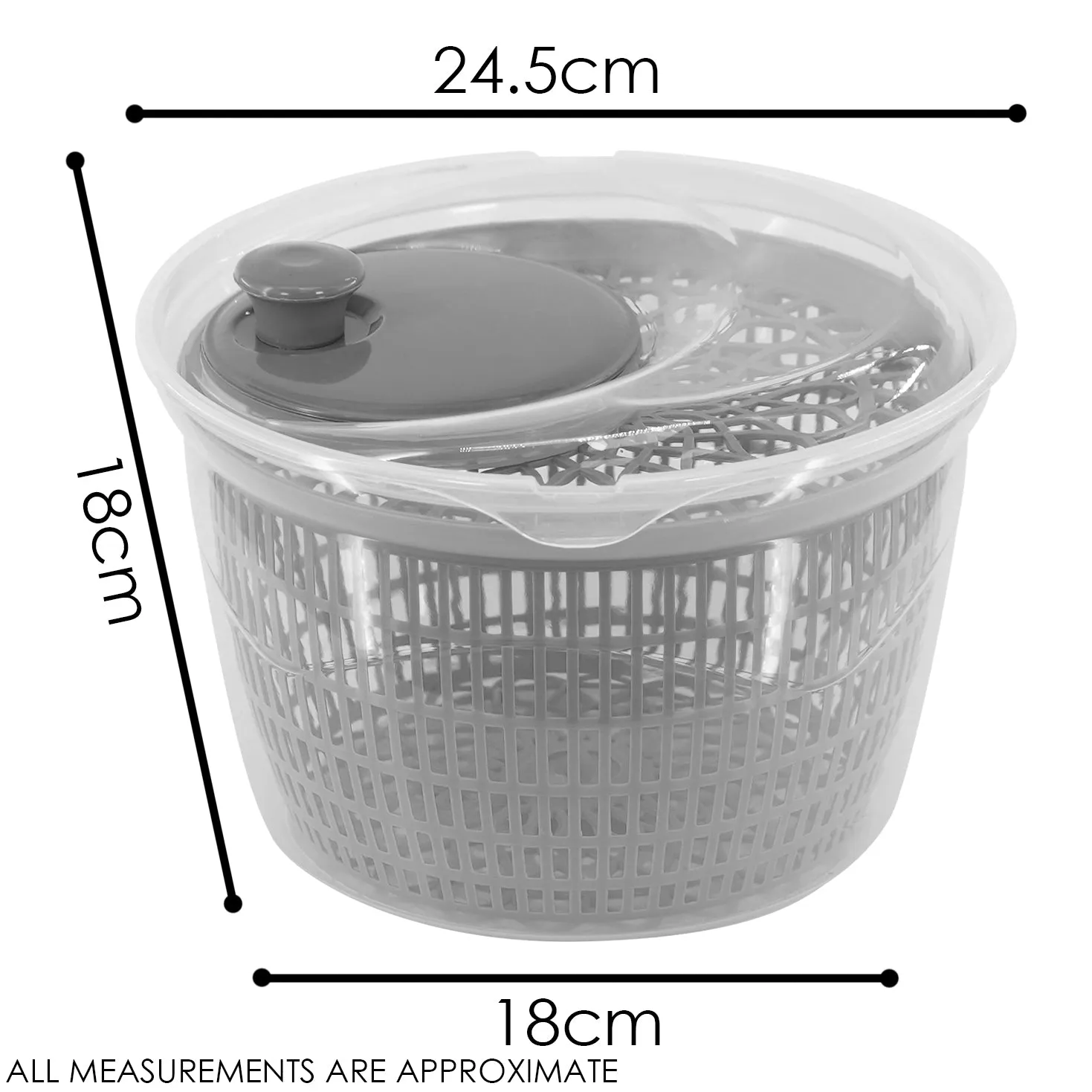 Salad Spinner in Assorted Colours