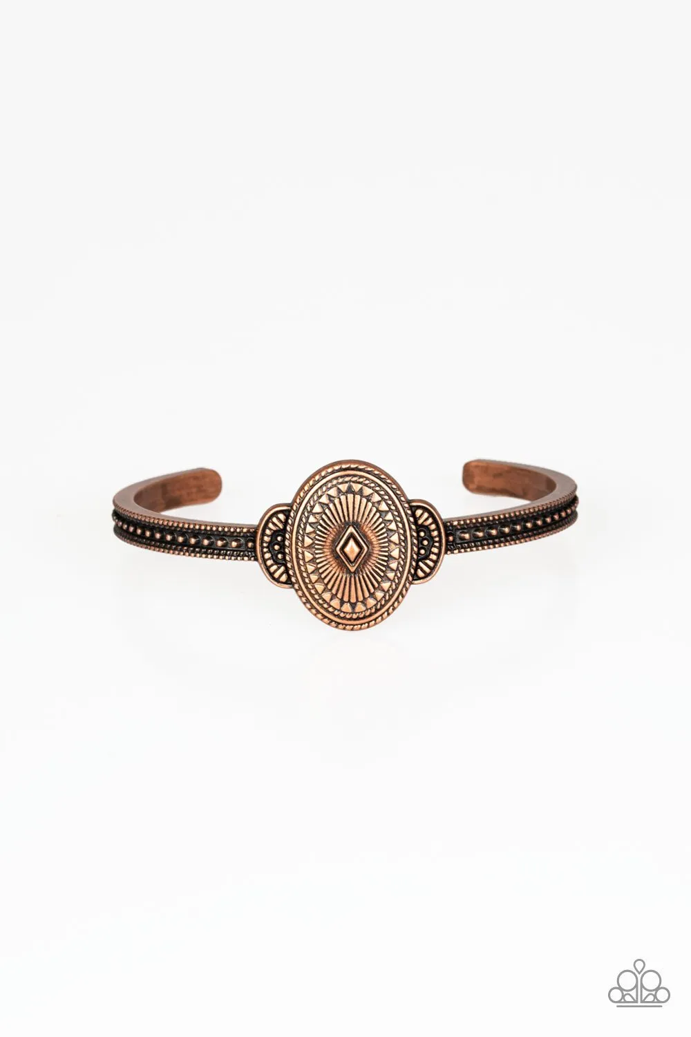 Savannah Sunset - Copper - Paparazzi Cuff Bracelet