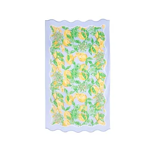 Scalloped Beach Towel by Lilly Pulitzer - Make Lemonade