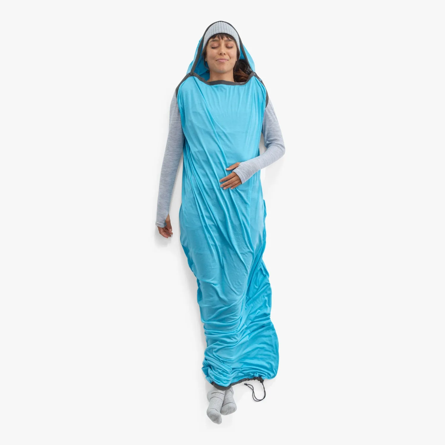 Sea to Summit Breeze Coolmax Liner - w/ Drawcord (Mummy)