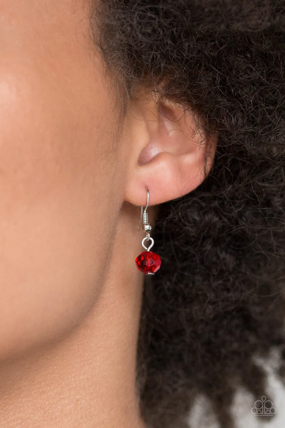 Season of Sparkle Red Necklace