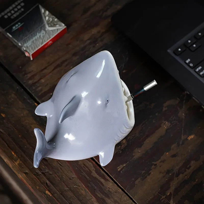 Shark Ashtray: Creative Ceramic