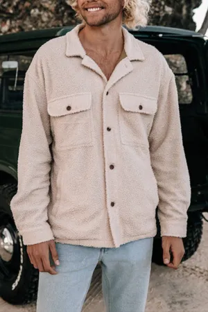 SHERPA FLEECE SHIRT/JACKET