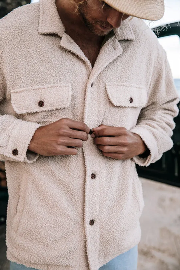 SHERPA FLEECE SHIRT/JACKET