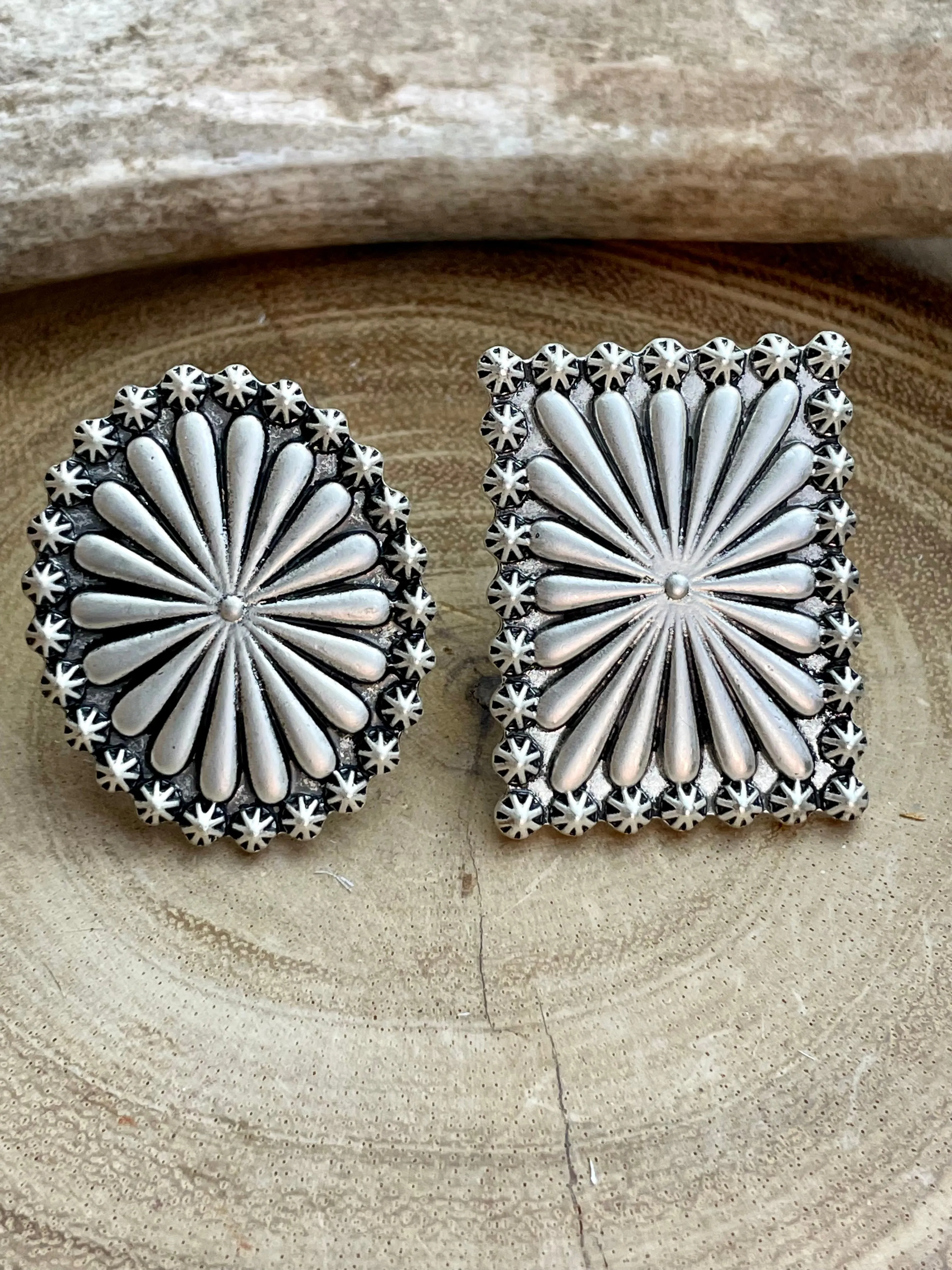 Shine On Adjustable Silver Burst Ring