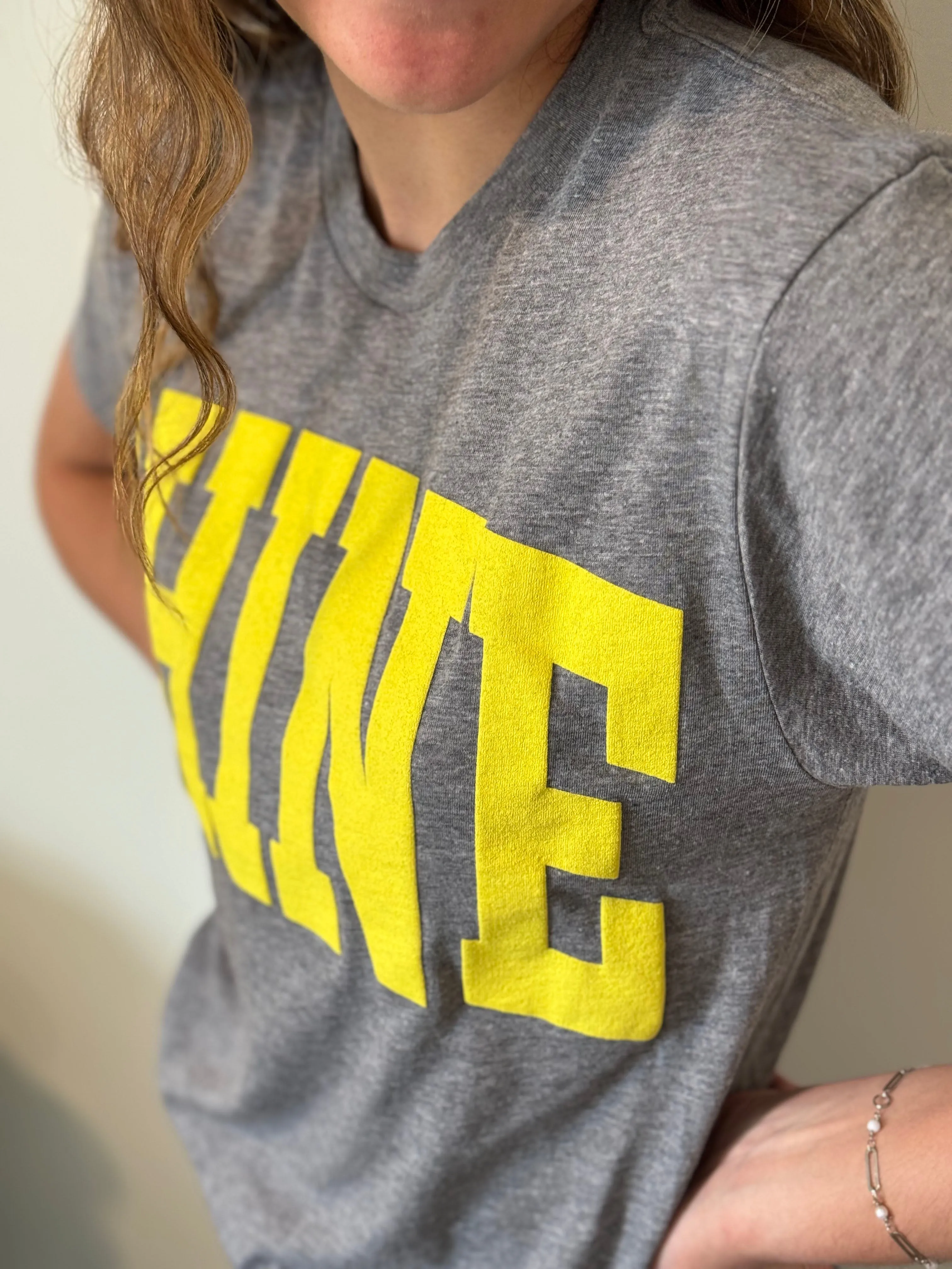 Shine Tee in Premium Heather