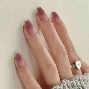 Short coffin gradual light brown matte