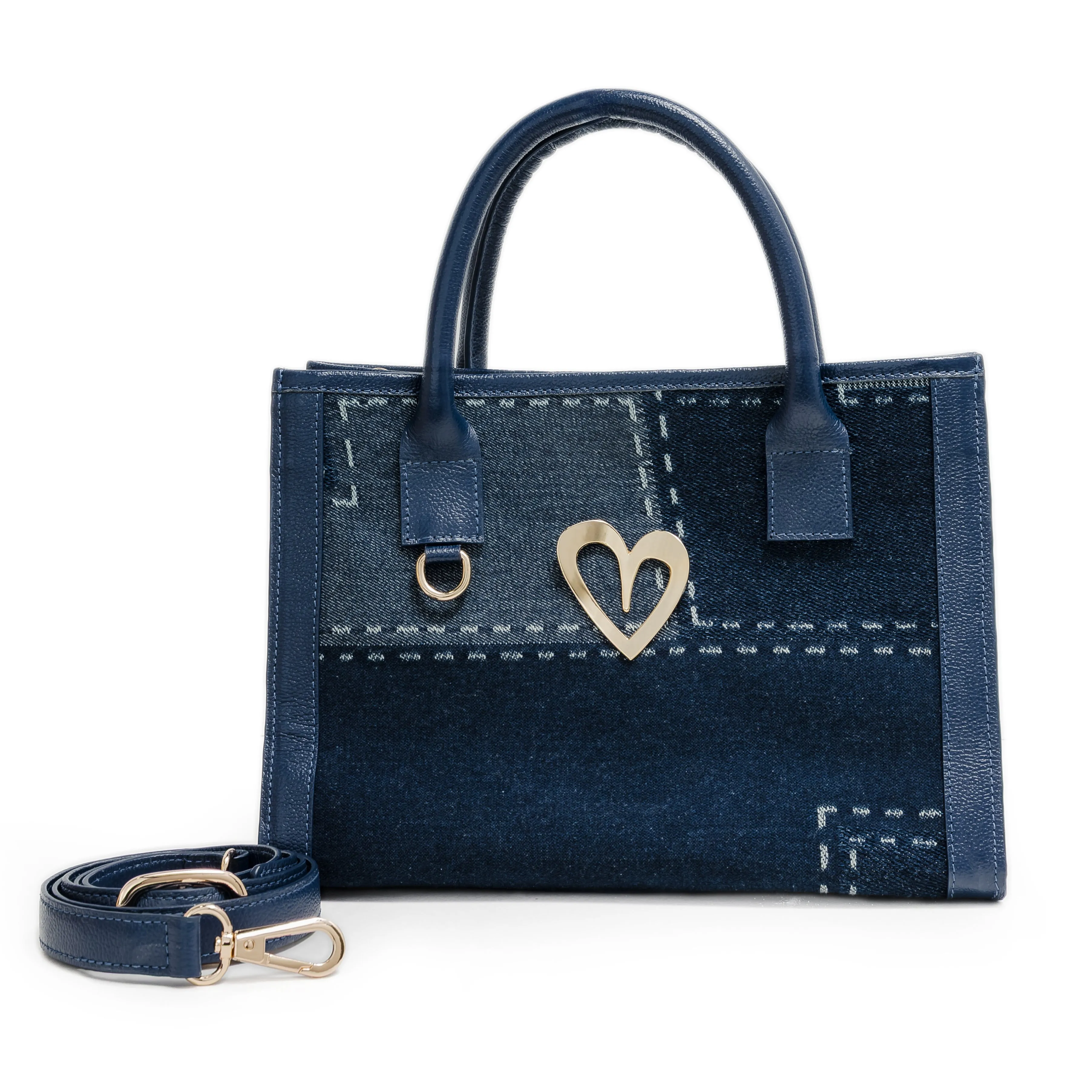 Sienna Tote Bag - Denim [ Small ]