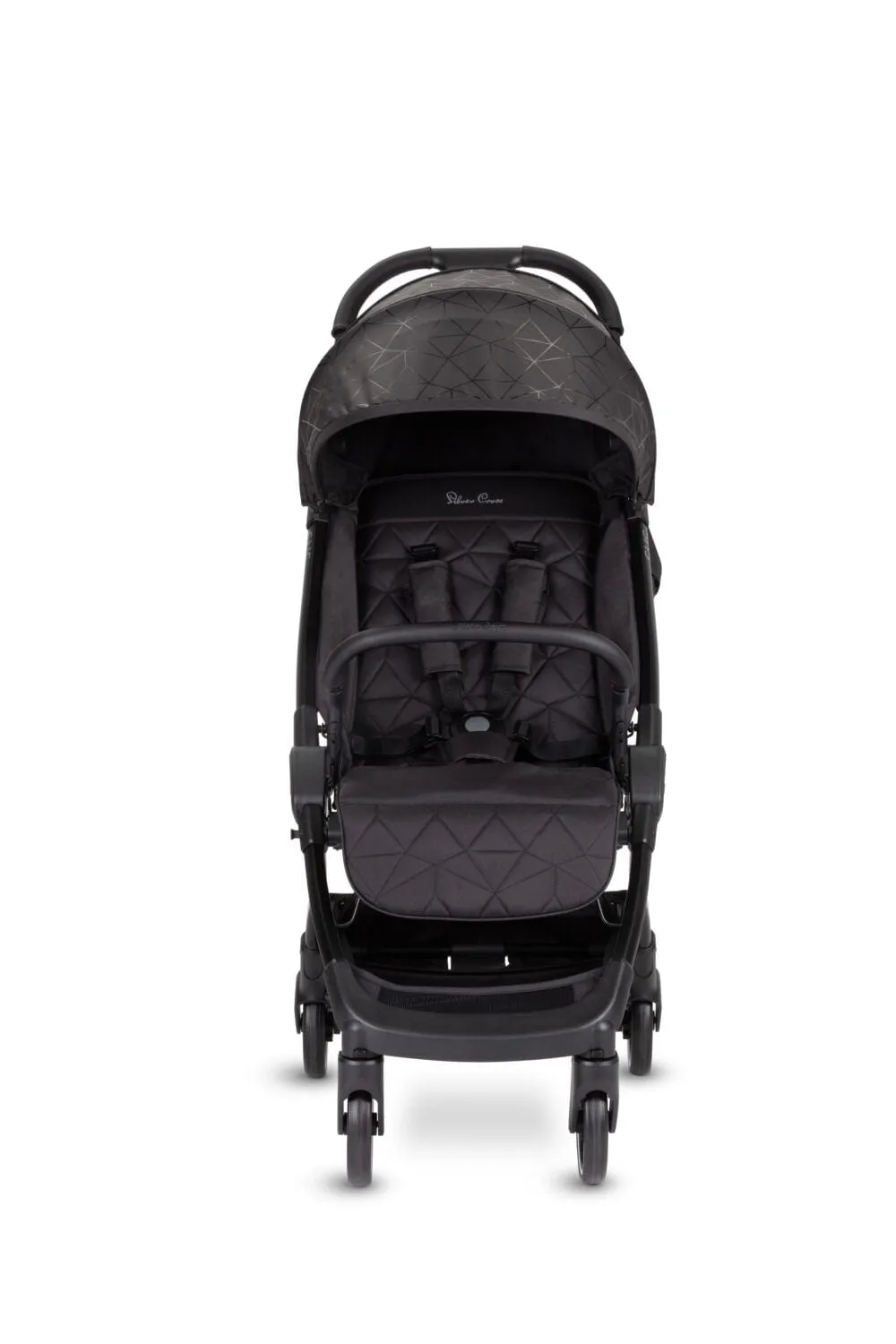 Silver Cross Clic Stroller with Raincover - Black