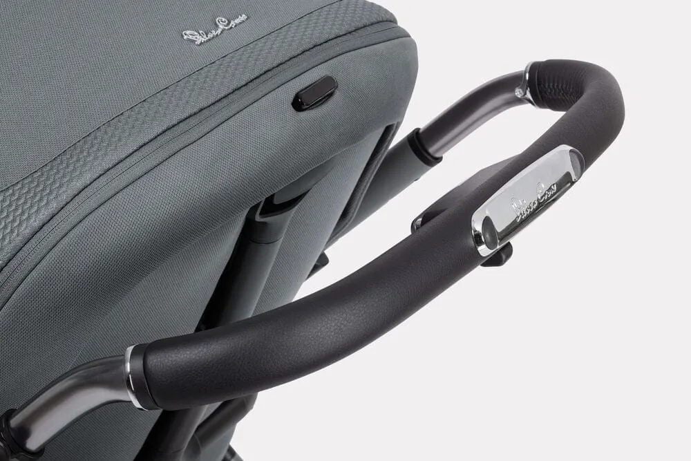 Silver Cross Dune Pushchair with Compact Folding Carrycot - Glacier