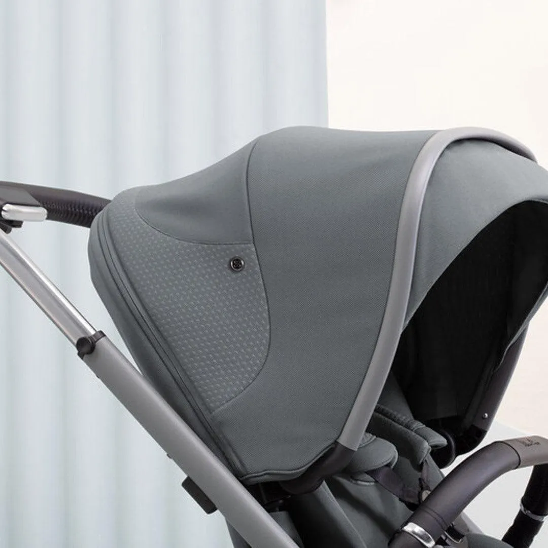 Silver Cross Dune Pushchair with Compact Folding Carrycot - Glacier
