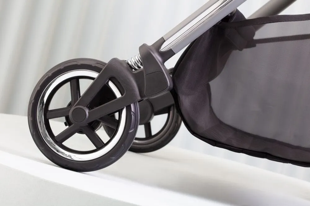 Silver Cross Dune Pushchair with Compact Folding Carrycot - Glacier