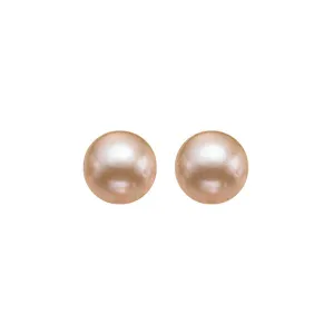 Silver (SLV 995) Classic Book Freshwater Pearls Fashion Earrings