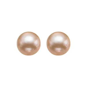 Silver (SLV 995) Classic Book Freshwater Pearls Fashion Earrings
