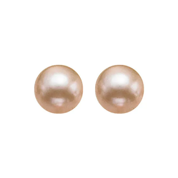 Silver (SLV 995) Classic Book Freshwater Pearls Fashion Earrings