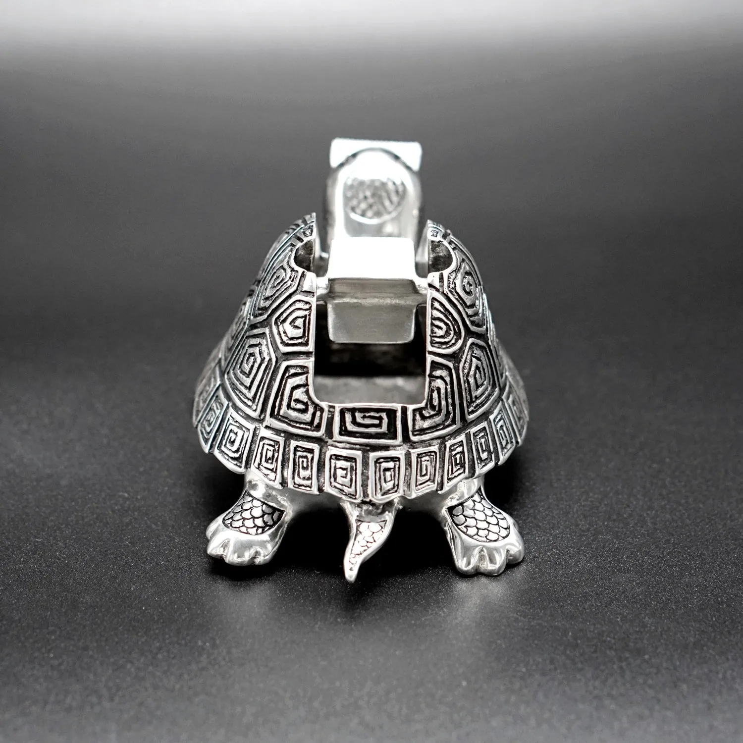 Silver Tape Cutter: Turtle