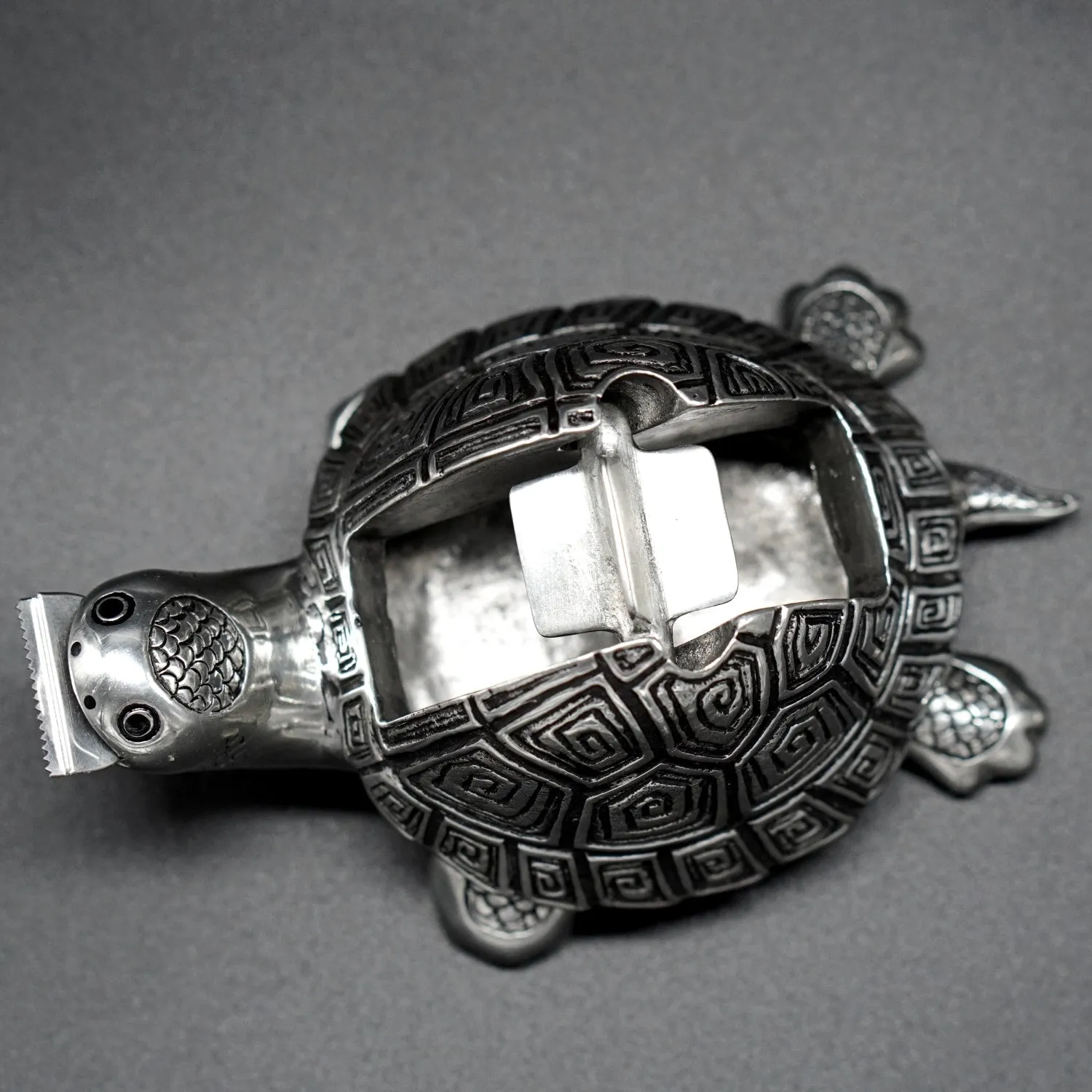 Silver Tape Cutter: Turtle