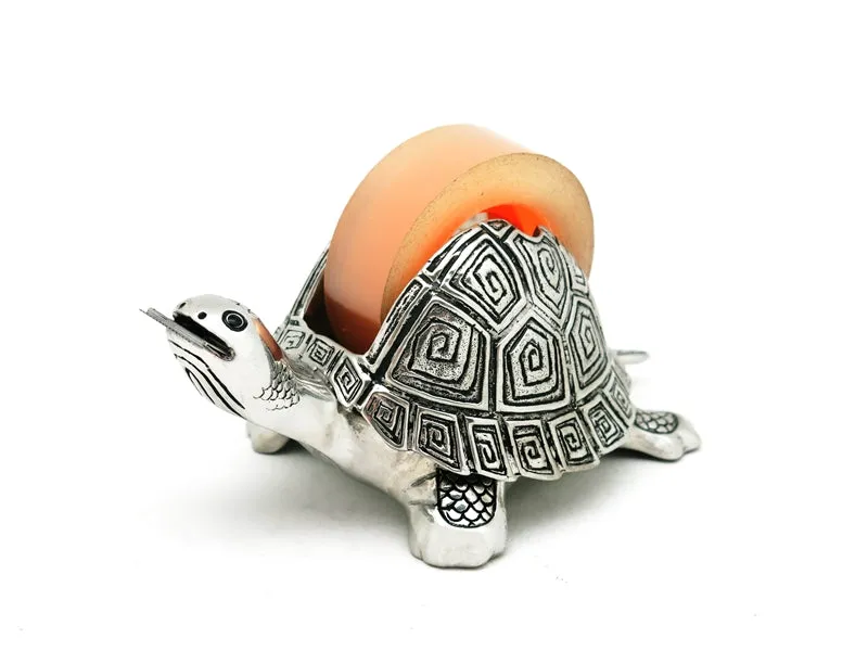 Silver Tape Cutter: Turtle