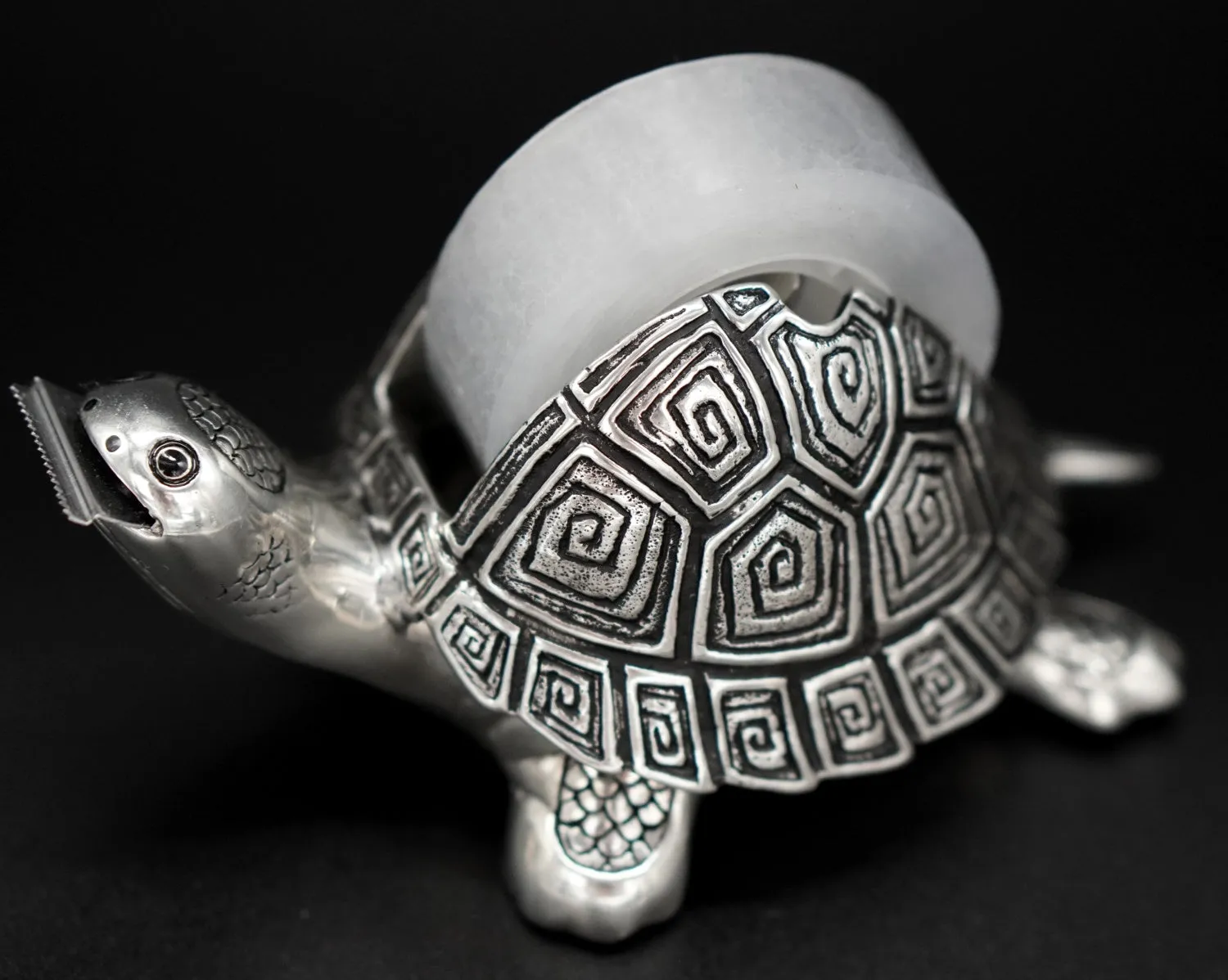 Silver Tape Cutter: Turtle