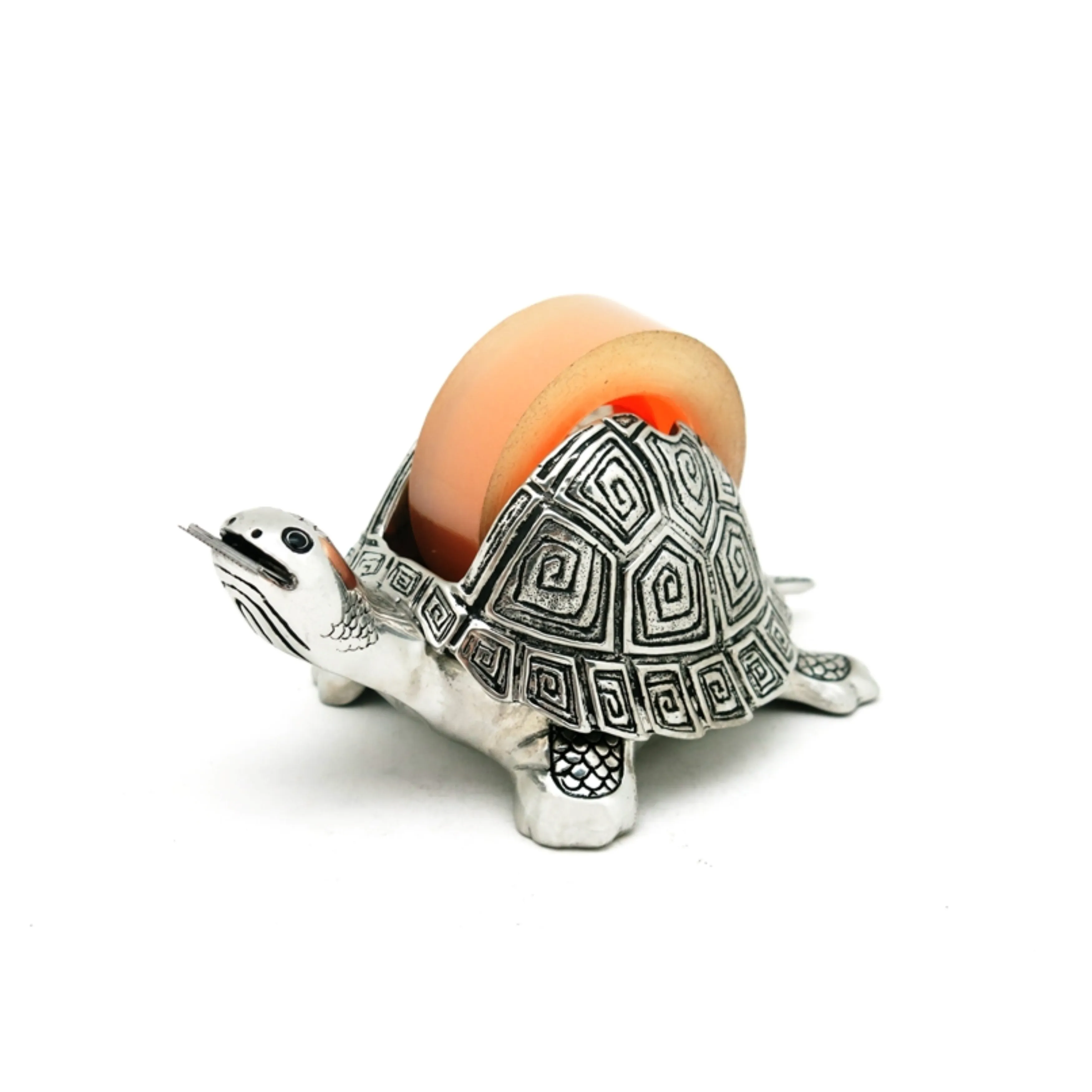 Silver Tape Cutter: Turtle