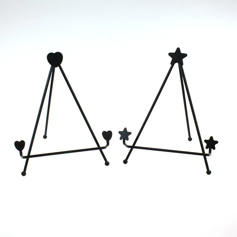 Six Heavy Iron Folding Easels