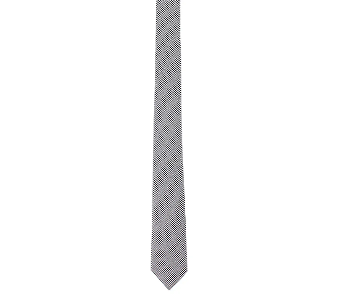 Skinny Houndstooth Tie