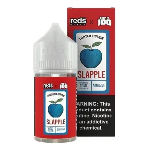 SLAPPLE - REDS X KEEP IT 100 SALT E-LIQUID
