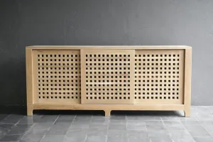 Slatted Oak Buffet